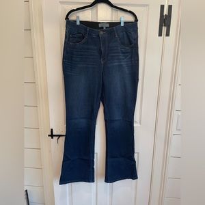 Wit & Wisdom Ab Solution High Waist Itty Bitty Bootcut Jean size 12P